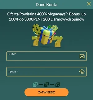 Lemon Casino rejestracja